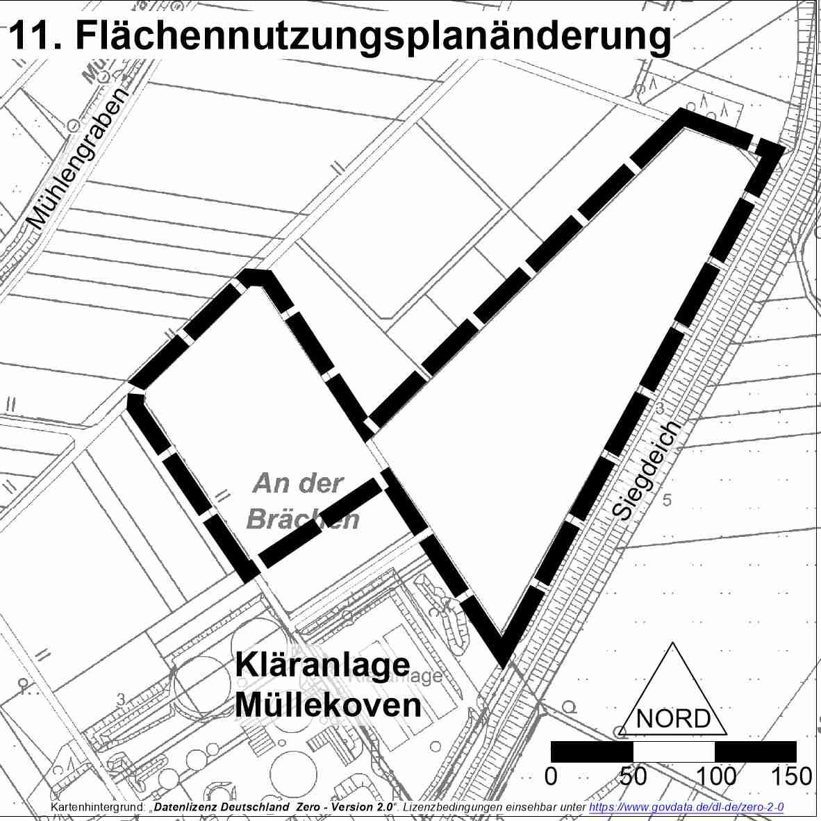 Abgrenzung des Plangebietes