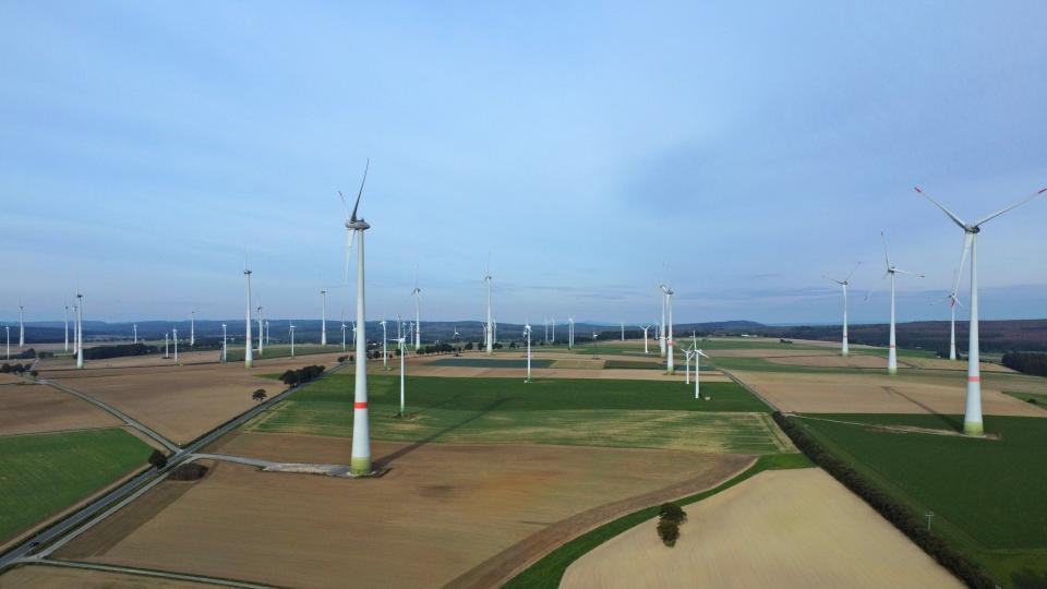 Windpark in Lichtenau